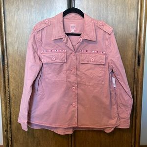 Gap spring shirt jacket